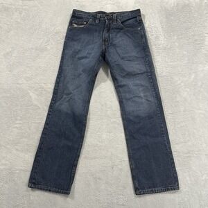 El General Semore Jeans Men's 32 x 30 Straight Leg Blue Denim Y2K Baggy
